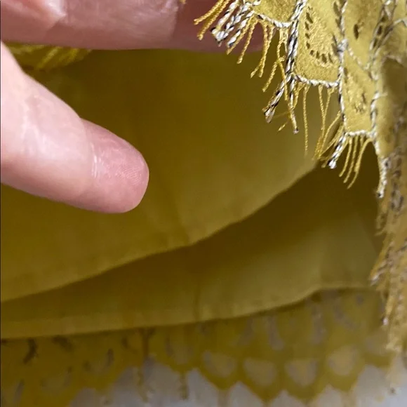 Anthropologie A Devyn Rae EMBROIDERED ROMPER size L - Picture 16 of 16